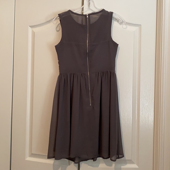 Target Small Grey Floral Dress - Picture 3 of 3